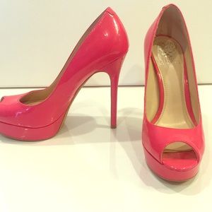 Pink heels